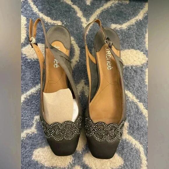 J. Renee Faleece Sling Back Heel 7 - Picture 2 of 7